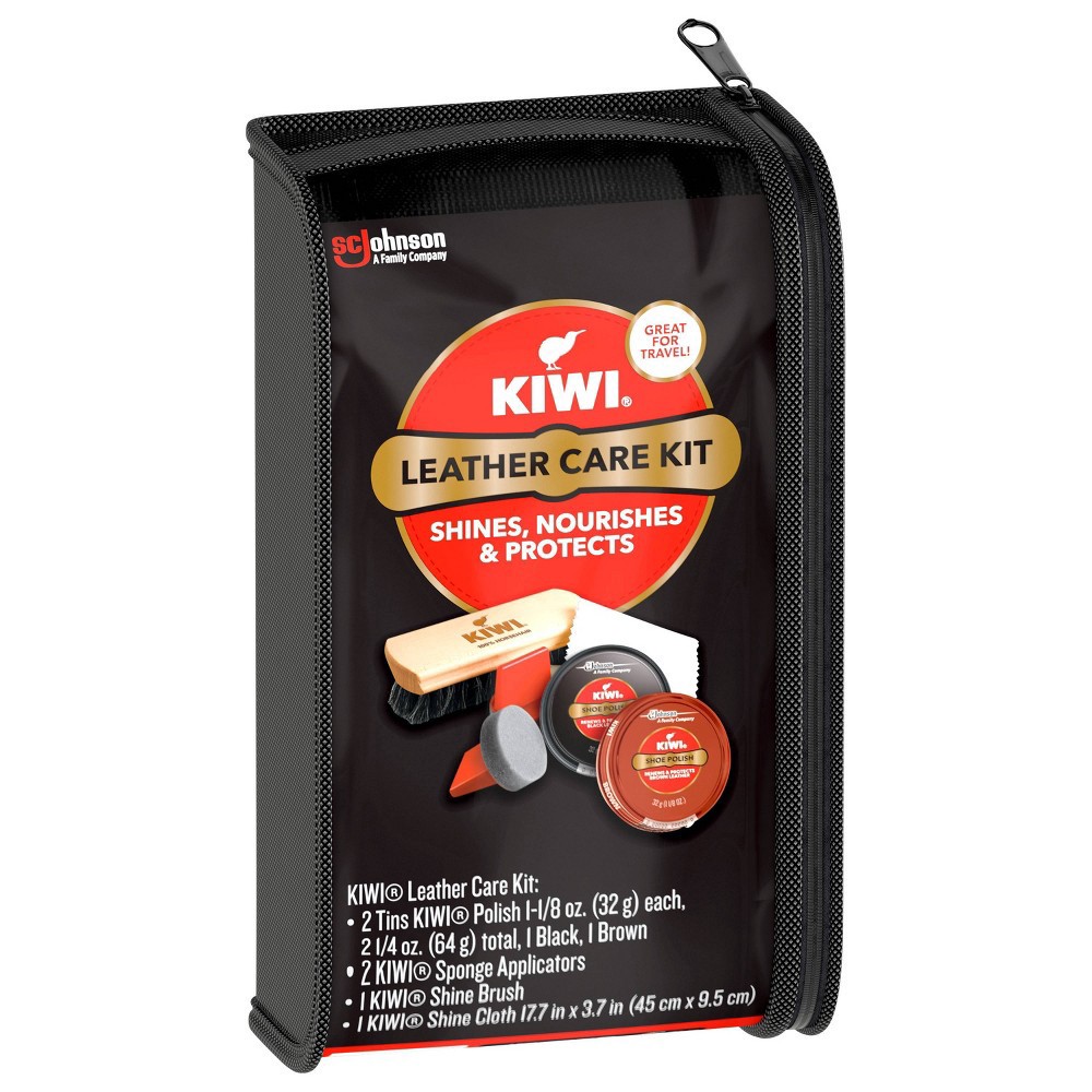 Kiwi leather care on sale kit