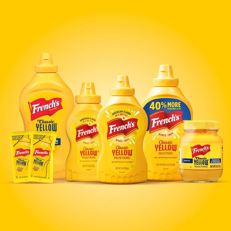 slide 17 of 21, French's Classic Yellow Mustard - 14oz, 14 oz
