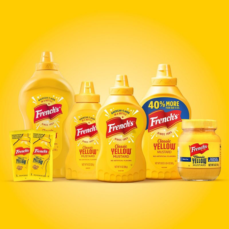 slide 18 of 21, French's Classic Yellow Mustard - 14oz, 14 oz