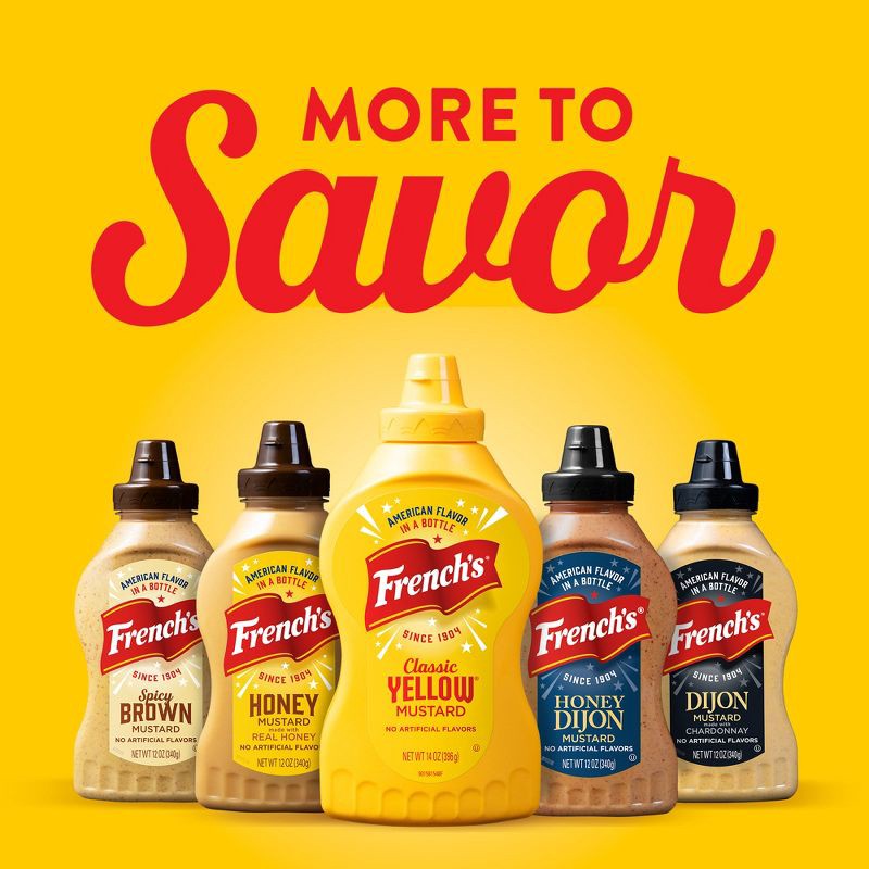 slide 9 of 21, French's Classic Yellow Mustard - 14oz, 14 oz