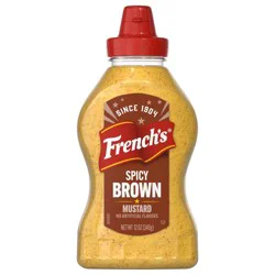 French's Spicy Brown Mustard - 12oz