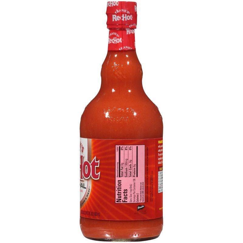 slide 2 of 23, Frank's RedHot Original Cayenne Pepper Sauce - 23 fl oz, 23 fl oz