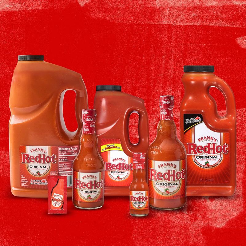 slide 19 of 23, Frank's RedHot Original Cayenne Pepper Sauce - 23 fl oz, 23 fl oz