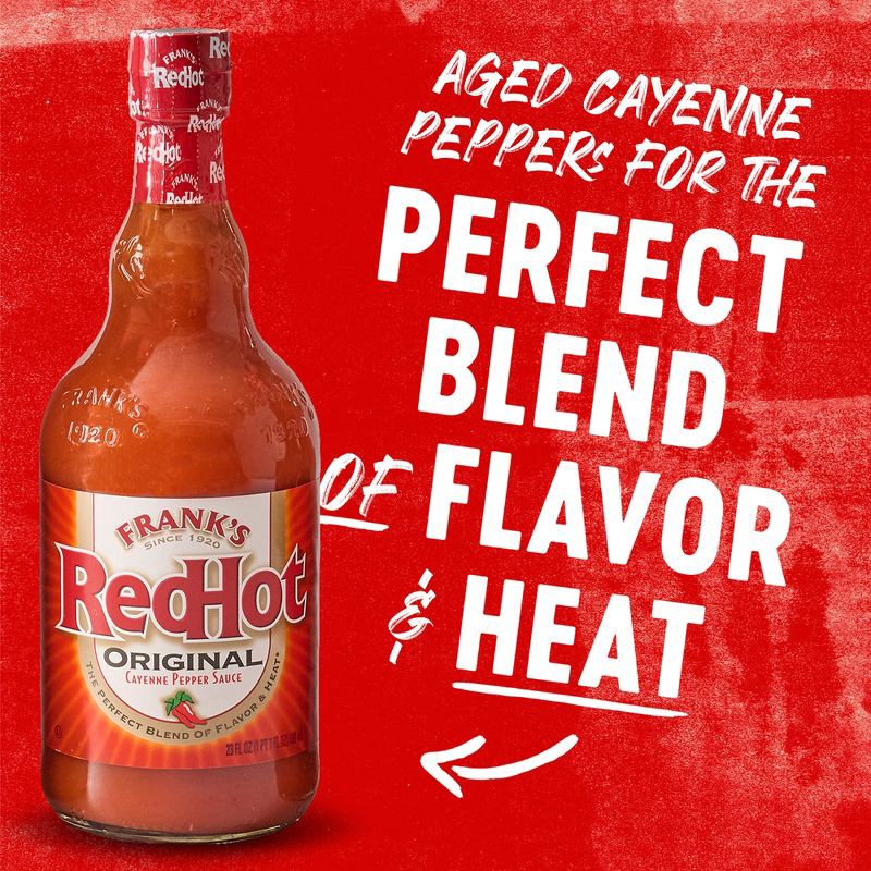 slide 4 of 23, Frank's RedHot Original Cayenne Pepper Sauce - 23 fl oz, 23 fl oz