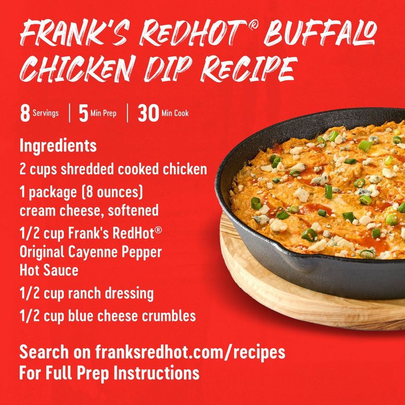 slide 7 of 22, Frank's RedHot Original Cayenne Pepper Sauce - 23 fl oz, 23 fl oz
