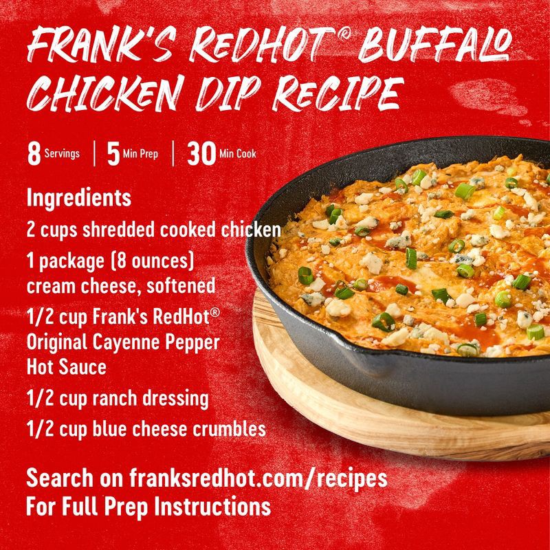 slide 8 of 23, Frank's RedHot Original Cayenne Pepper Sauce - 23 fl oz, 23 fl oz