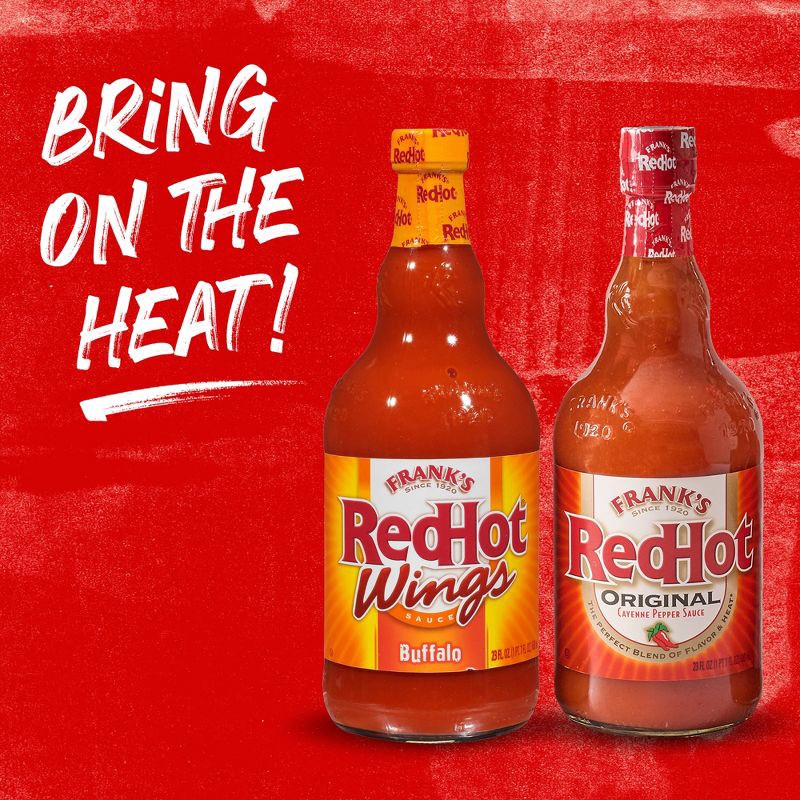 slide 11 of 23, Frank's RedHot Original Cayenne Pepper Sauce - 23 fl oz, 23 fl oz