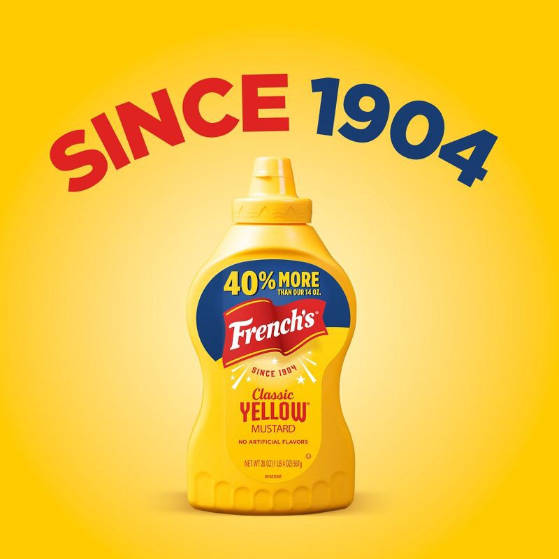 slide 11 of 23, French's Classic Yellow Mustard - 20oz, 20 oz