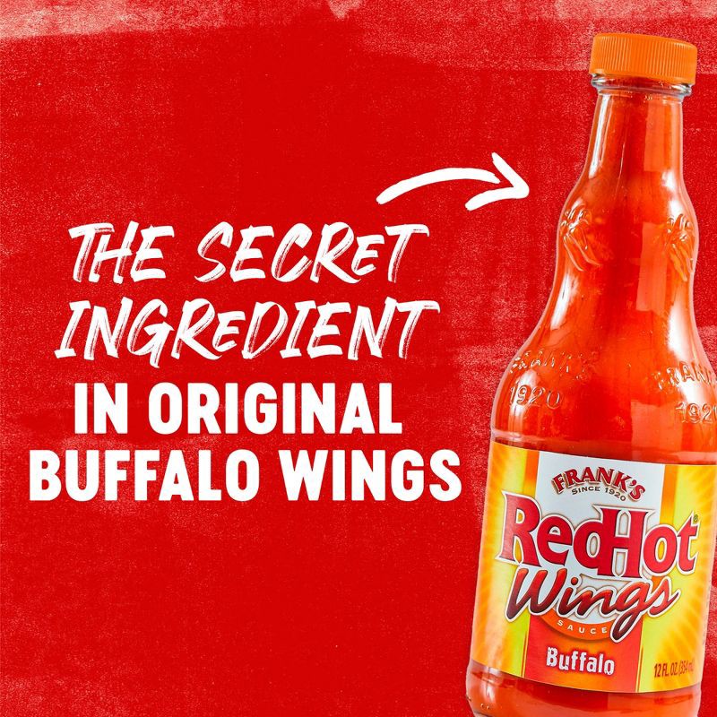 slide 16 of 23, Frank's RedHot Buffalo Wings Hot Sauce - 12 fl oz, 12 fl oz