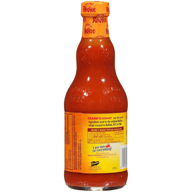 slide 21 of 23, Frank's RedHot Buffalo Wings Hot Sauce - 12 fl oz, 12 fl oz