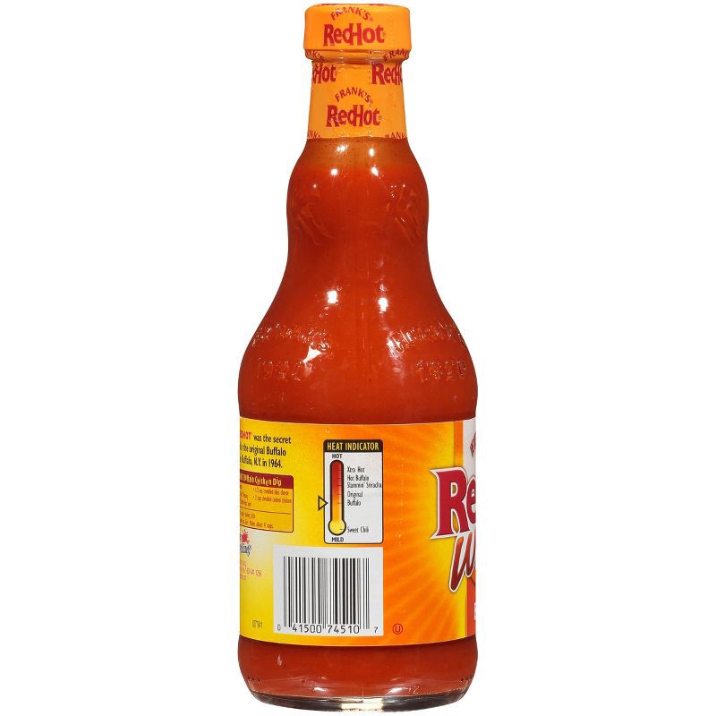 slide 23 of 23, Frank's RedHot Buffalo Wings Hot Sauce - 12 fl oz, 12 fl oz