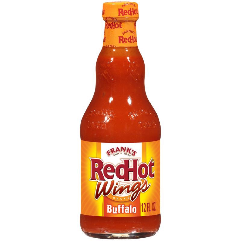 slide 1 of 23, Frank's RedHot Buffalo Wings Hot Sauce - 12 fl oz, 12 fl oz