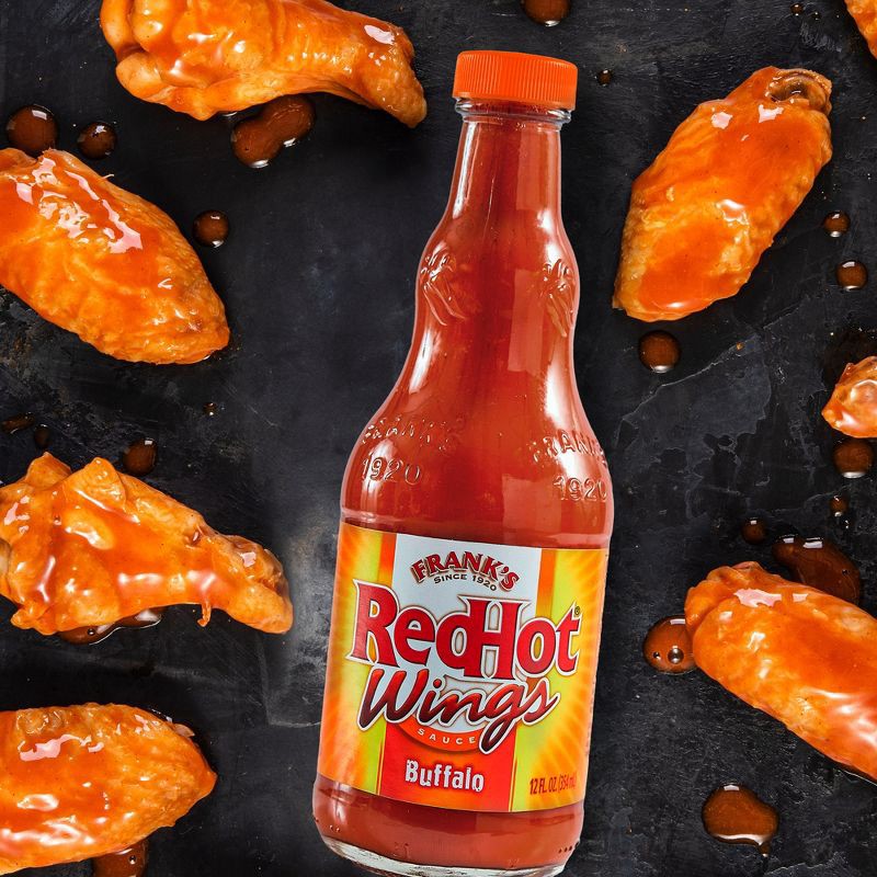 slide 8 of 23, Frank's RedHot Buffalo Wings Hot Sauce - 12 fl oz, 12 fl oz