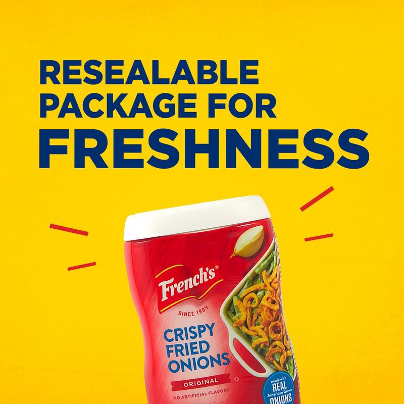 slide 2 of 22, French's Original Crispy Fried Onions - 2.8oz, 2.8 oz