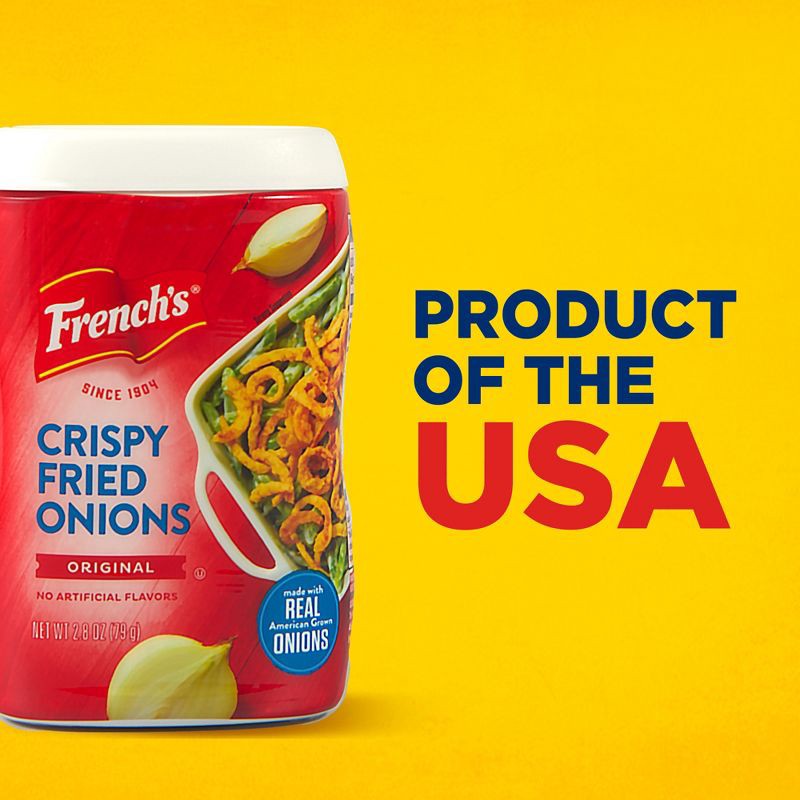 slide 19 of 22, French's Original Crispy Fried Onions - 2.8oz, 2.8 oz