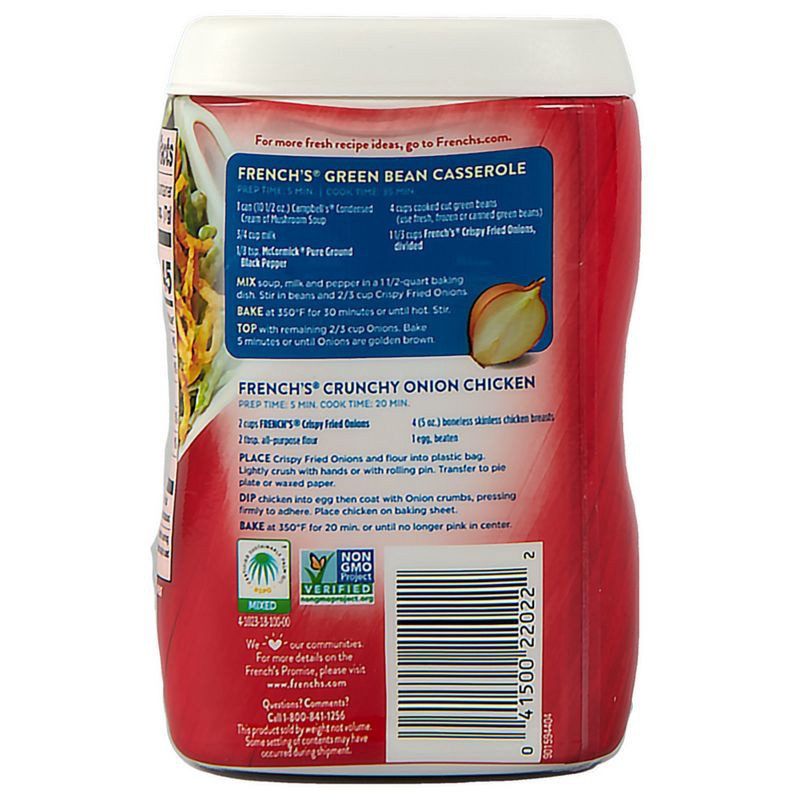 slide 20 of 22, French's Original Crispy Fried Onions - 2.8oz, 2.8 oz