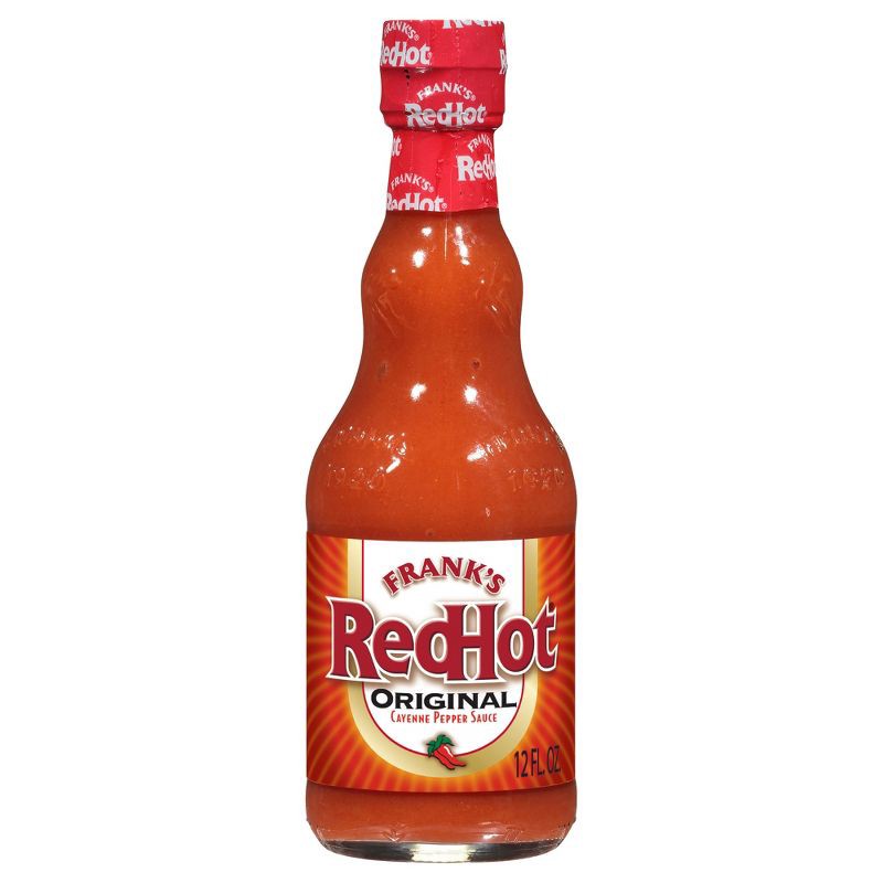 slide 2 of 23, Frank's RedHot Original Cayenne Pepper Hot Sauce - 12 oz, 12 oz