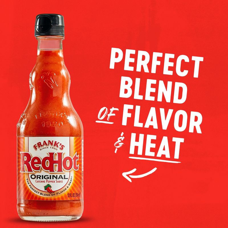 slide 3 of 27, Frank's RedHot Original Cayenne Pepper Hot Sauce - 12 oz, 12 oz