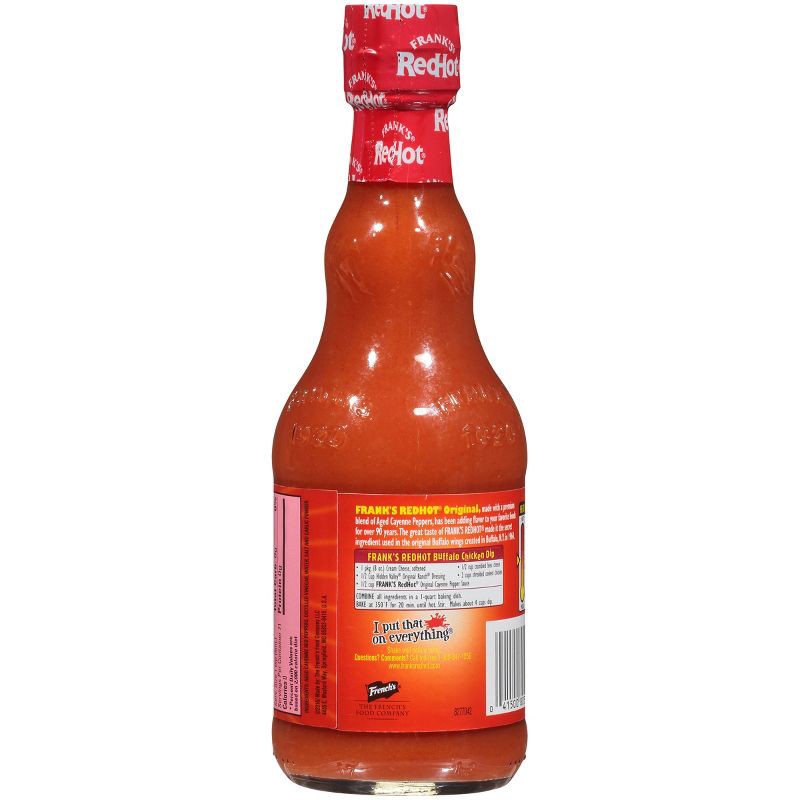 slide 17 of 23, Frank's RedHot Original Cayenne Pepper Hot Sauce - 12 oz, 12 oz