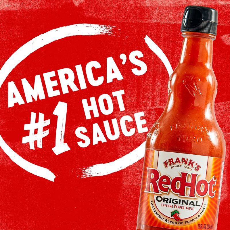 slide 19 of 23, Frank's RedHot Original Cayenne Pepper Hot Sauce - 12 oz, 12 oz