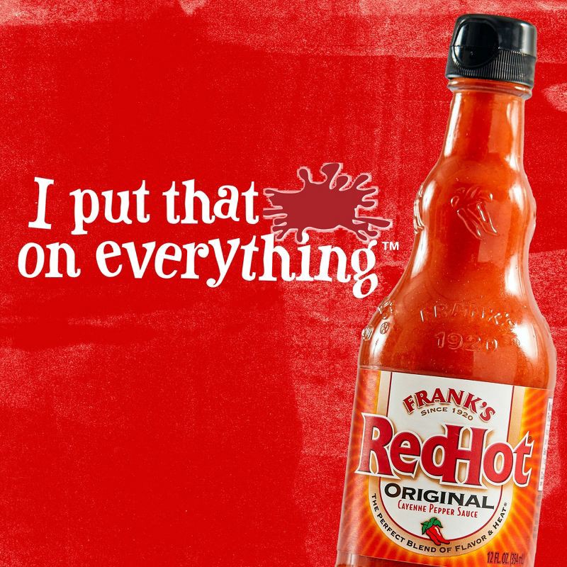 slide 22 of 23, Frank's RedHot Original Cayenne Pepper Hot Sauce - 12 oz, 12 oz