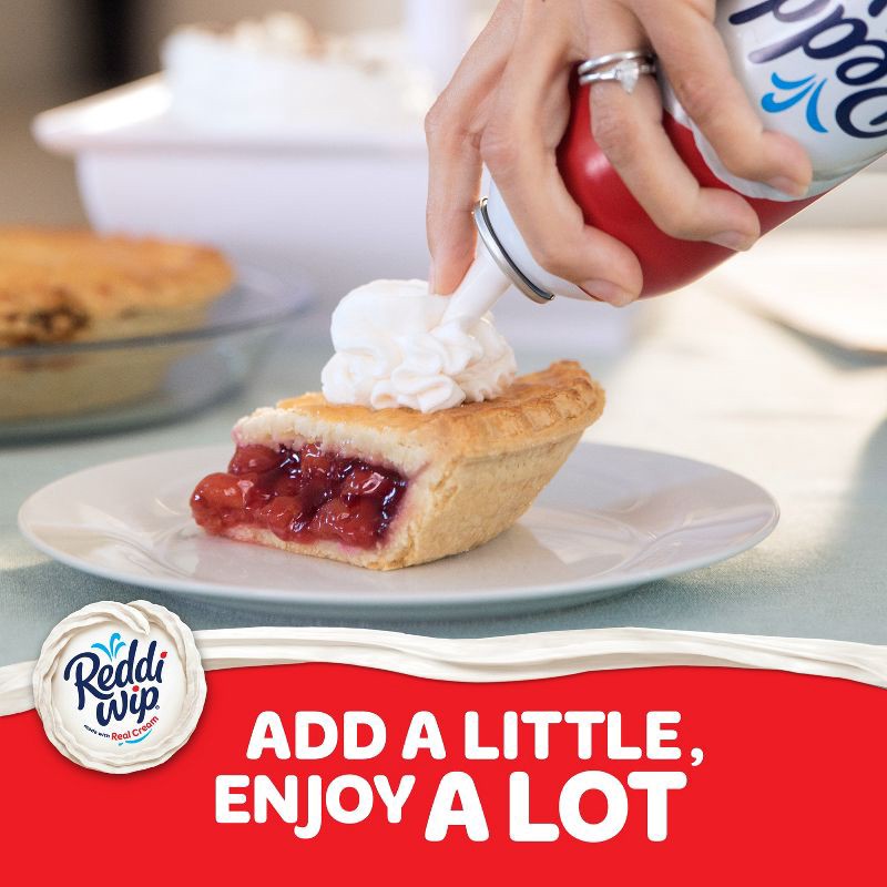 slide 5 of 6, Reddi-wip Original Whipped Dairy Cream Topping - 6.5oz, 6.5 oz