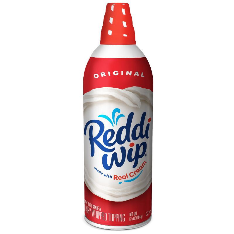 slide 1 of 6, Reddi-wip Original Whipped Dairy Cream Topping - 6.5oz, 6.5 oz