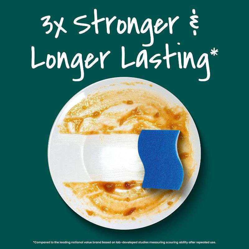 slide 2 of 12, Scotch-Brite Zero-Scratch Scrub Sponges - 6ct, 6 ct