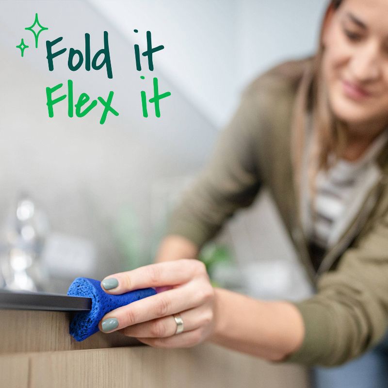 slide 6 of 12, Scotch-Brite Zero-Scratch Scrub Sponges - 6ct, 6 ct