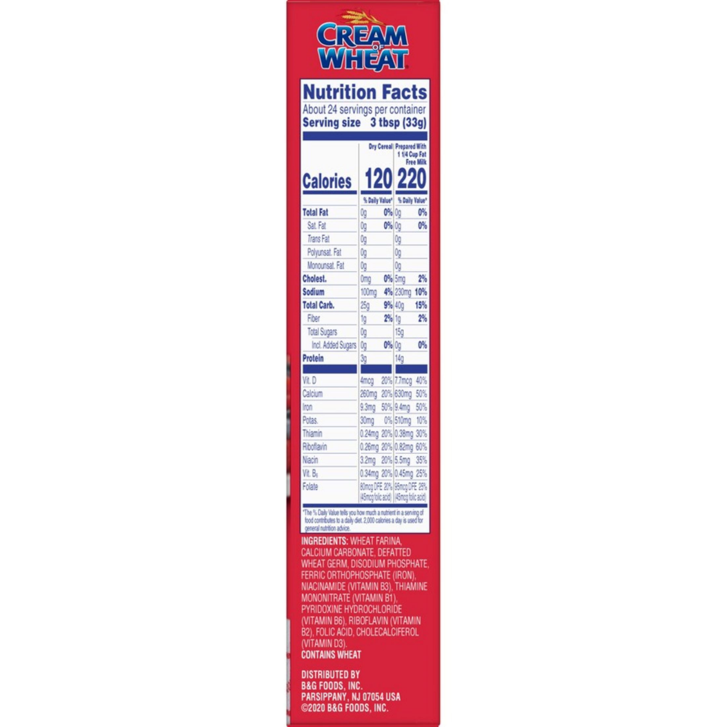 slide 3 of 4, Cream of Wheat Hot Original Cereal 28 oz, 28 oz