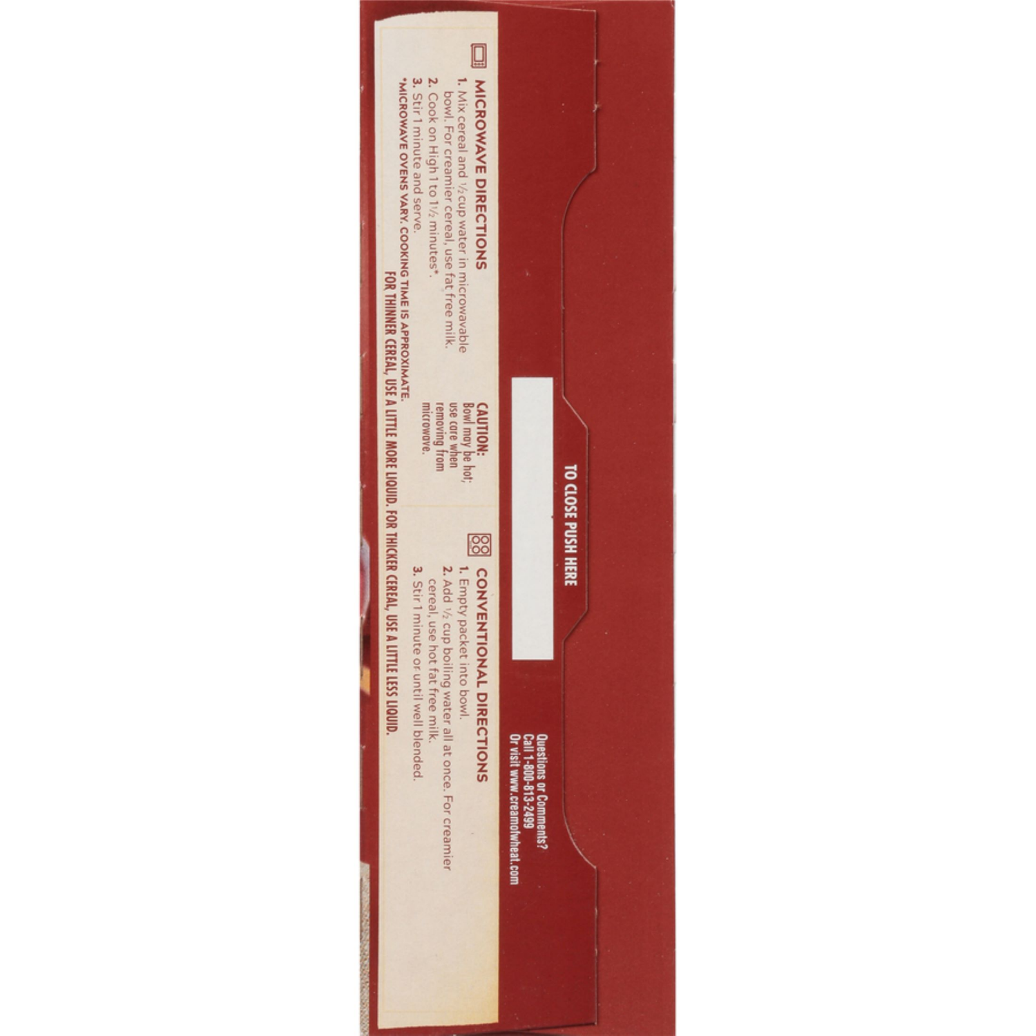 slide 2 of 3, Cream of Wheat Hot Instant Maple Brown Sugar Cereal 10 - 1.23 oz Packs, 10 ct