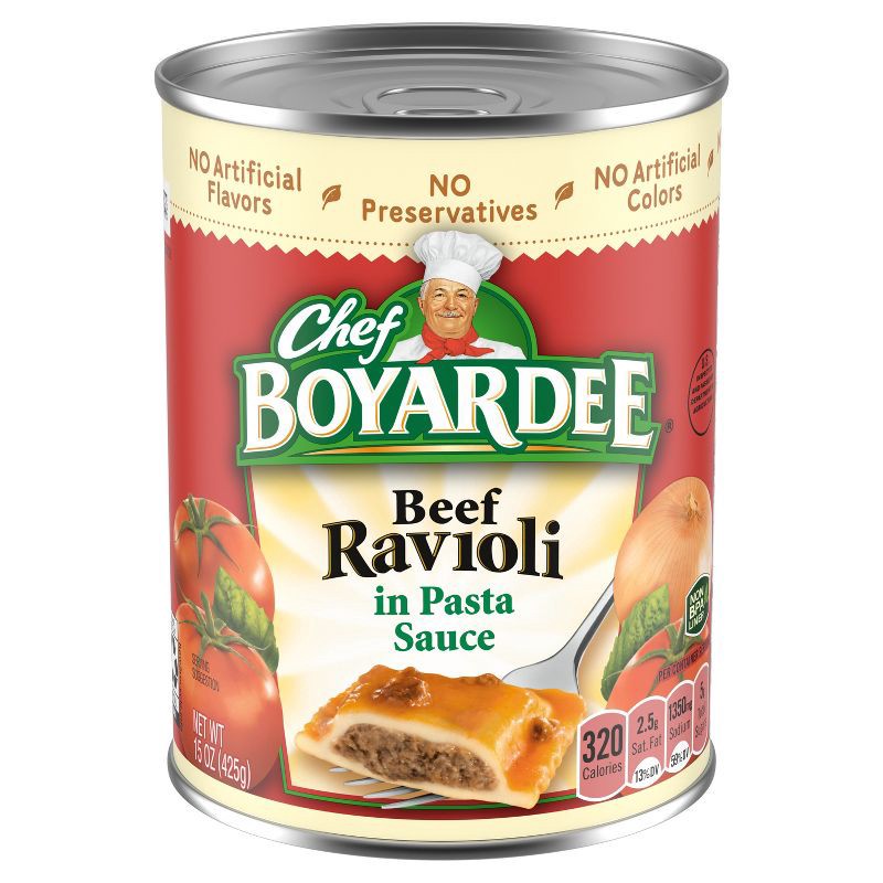 slide 1 of 7, Chef Boyardee Beef Ravioli - 15oz, 15 oz