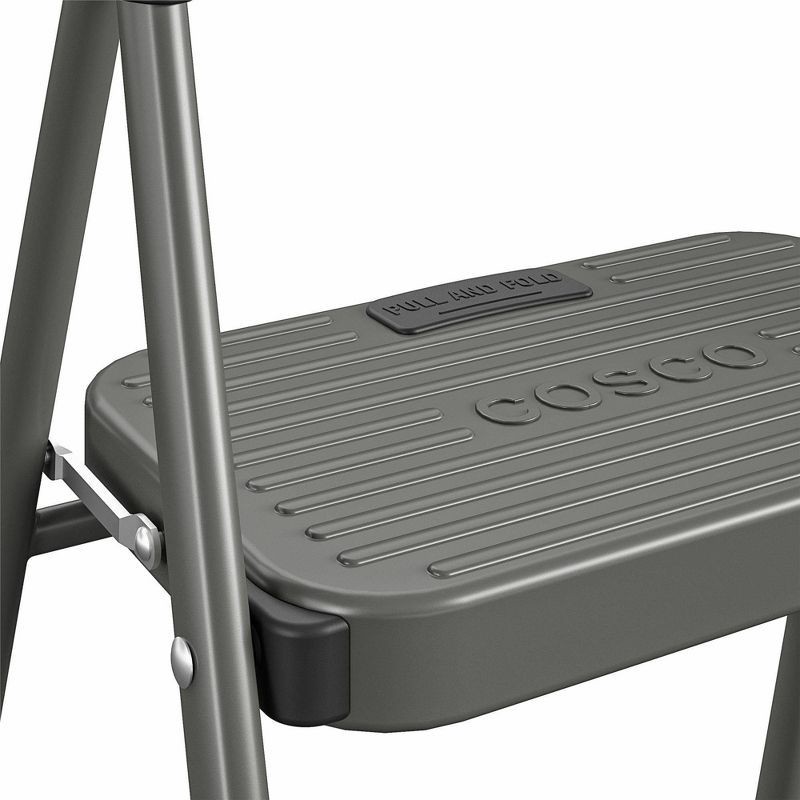 slide 4 of 9, Cosco 2 Step All Steel Step Stool, 1 ct