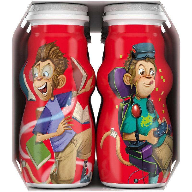 slide 10 of 12, Danimals Strawberry & Banana Split Kids' Smoothies - 12ct/3.1 fl oz Bottles, 12 ct; 3.1 fl oz