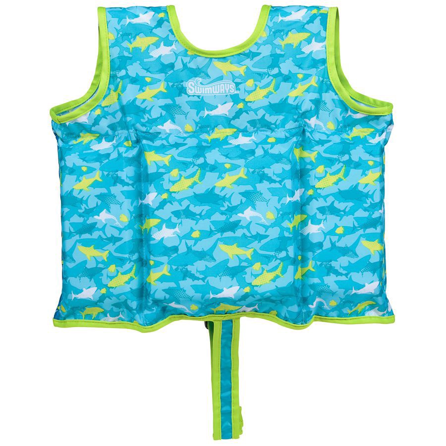slide 3 of 3, Swimways Swim Vest - Shark, 1 ct