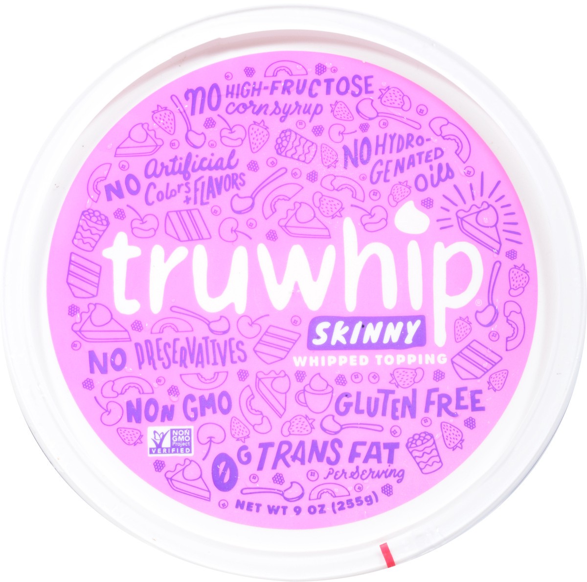 slide 6 of 9, truwhip Skinny Whipped Topping 9 oz, 9 oz