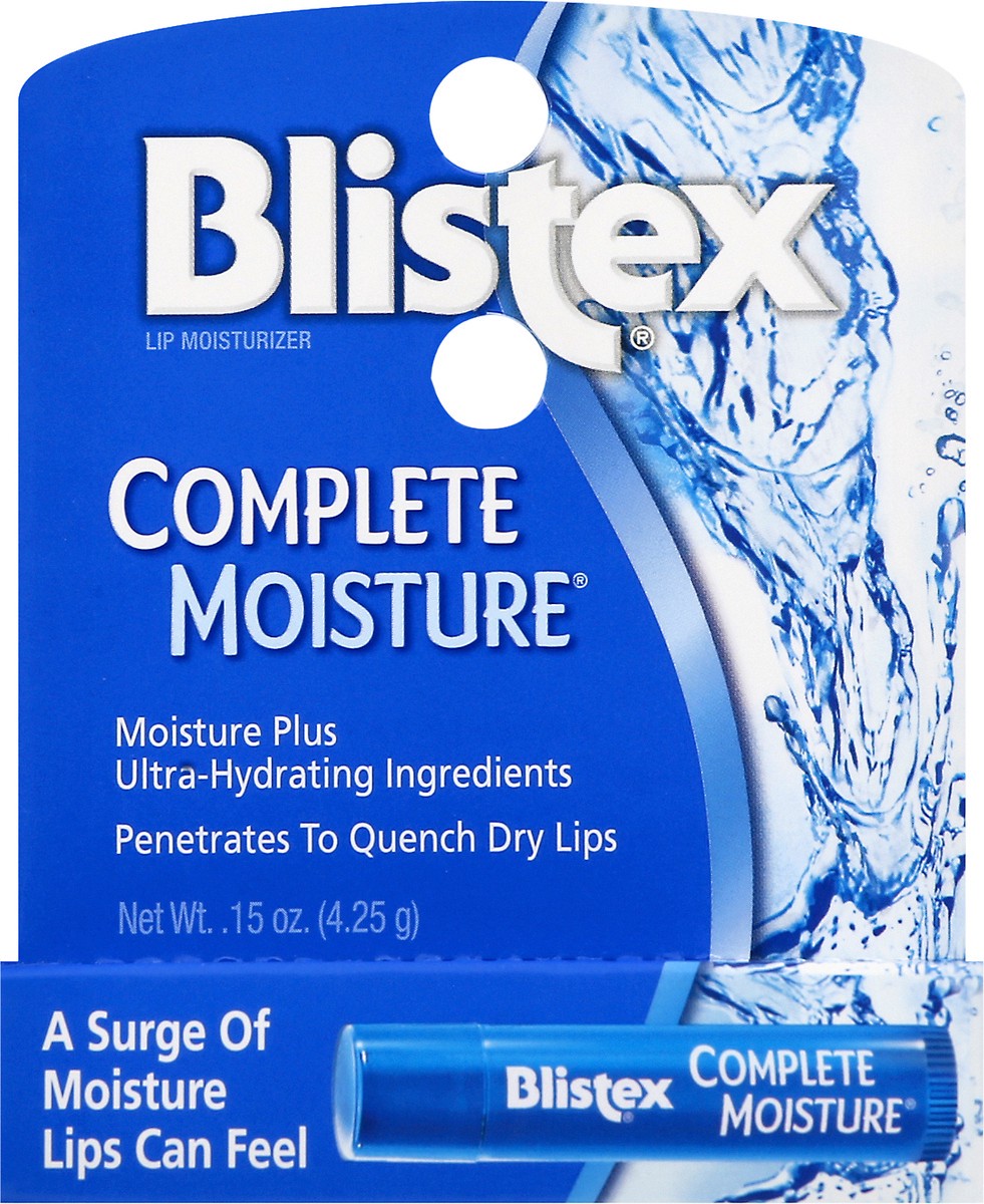 slide 9 of 9, Blistex Complete Moisture Lip Moisturizer 0.15 oz, 0.15 oz
