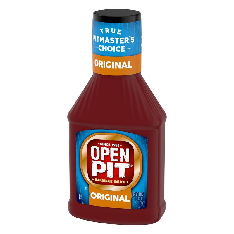 slide 3 of 3, Open Pit Original Barbecue Sauce - 18oz, 18 oz