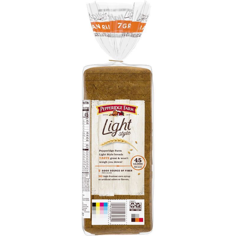 slide 3 of 6, Pepperidge Farm Light Style 7 Grain Bread - 16oz, 16 oz