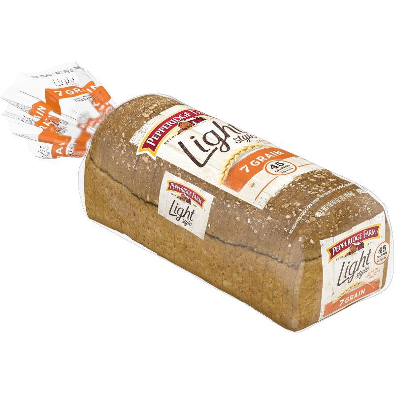 slide 4 of 6, Pepperidge Farm Light Style 7 Grain Bread - 16oz, 16 oz
