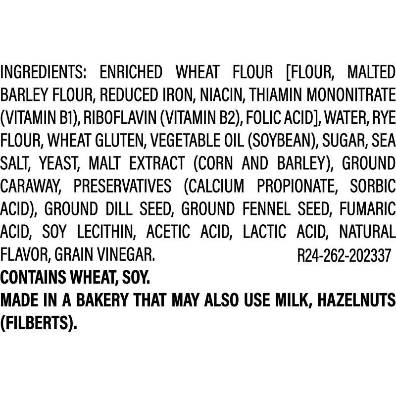 slide 3 of 10, Beefsteak Soft Rye Bread - 18oz, 18 oz