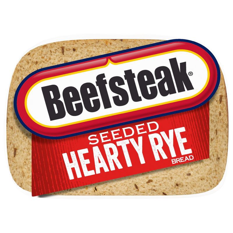 slide 5 of 7, Beefsteak Seeded Hearty Rye Bread - 18oz, 18 oz
