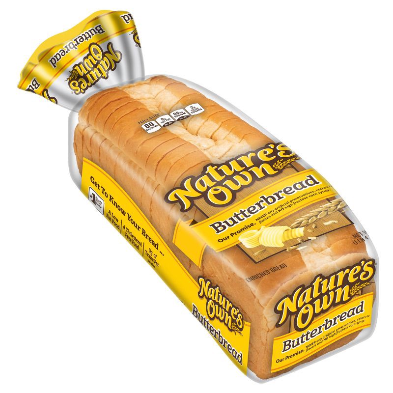 slide 13 of 16, Natures Own Nature's Own Butter Bread - 20oz, 20 oz