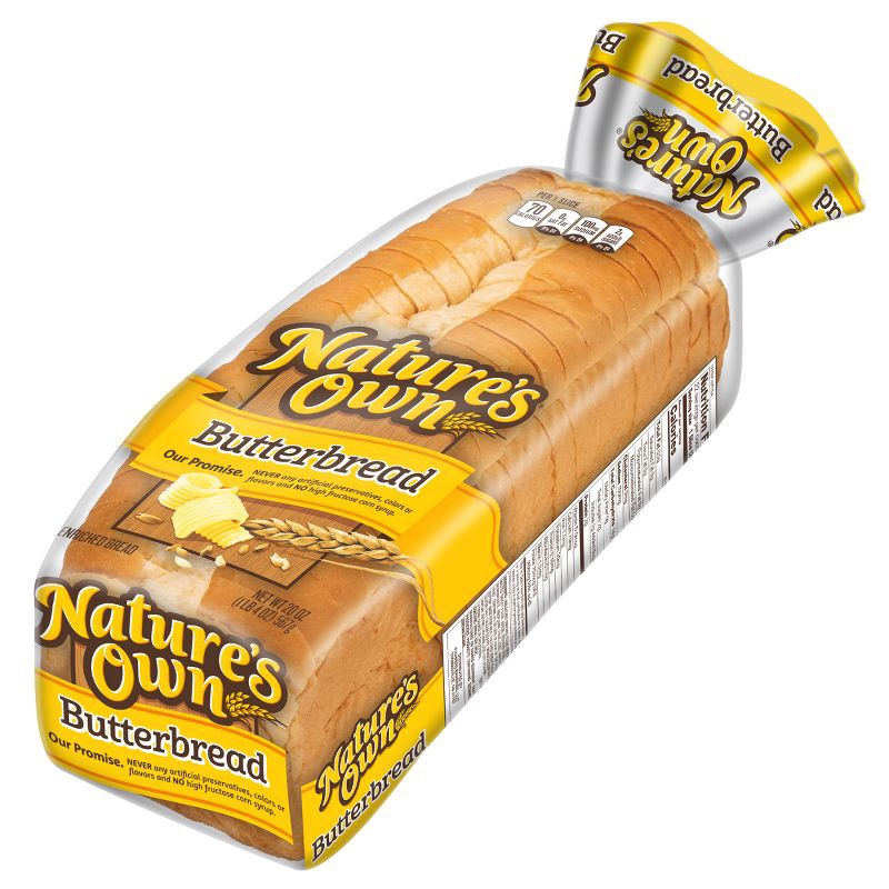 slide 14 of 16, Nature's Own Butter Bread - 20oz, 20 oz