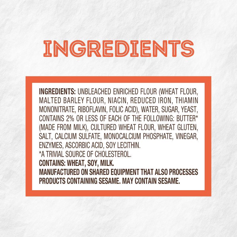 slide 6 of 16, Nature's Own Butter Bread - 20oz, 20 oz