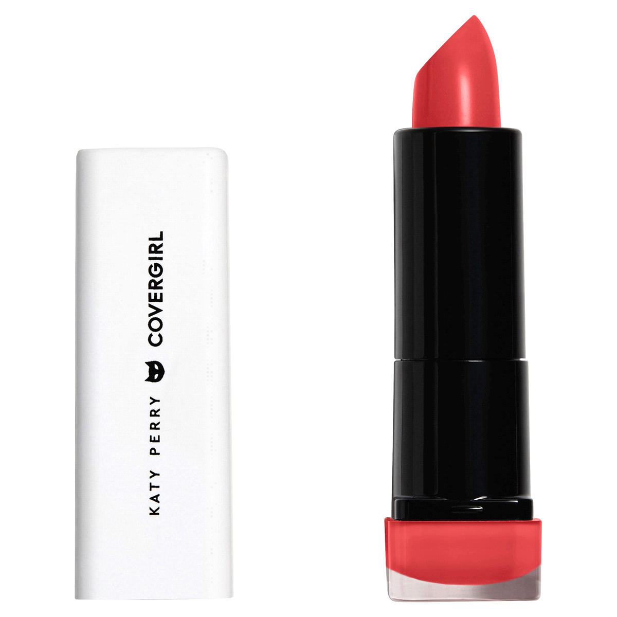 slide 2 of 2, Covergirl Katy Kat Matte Lipstick KP04 Coral Cat, 12 oz