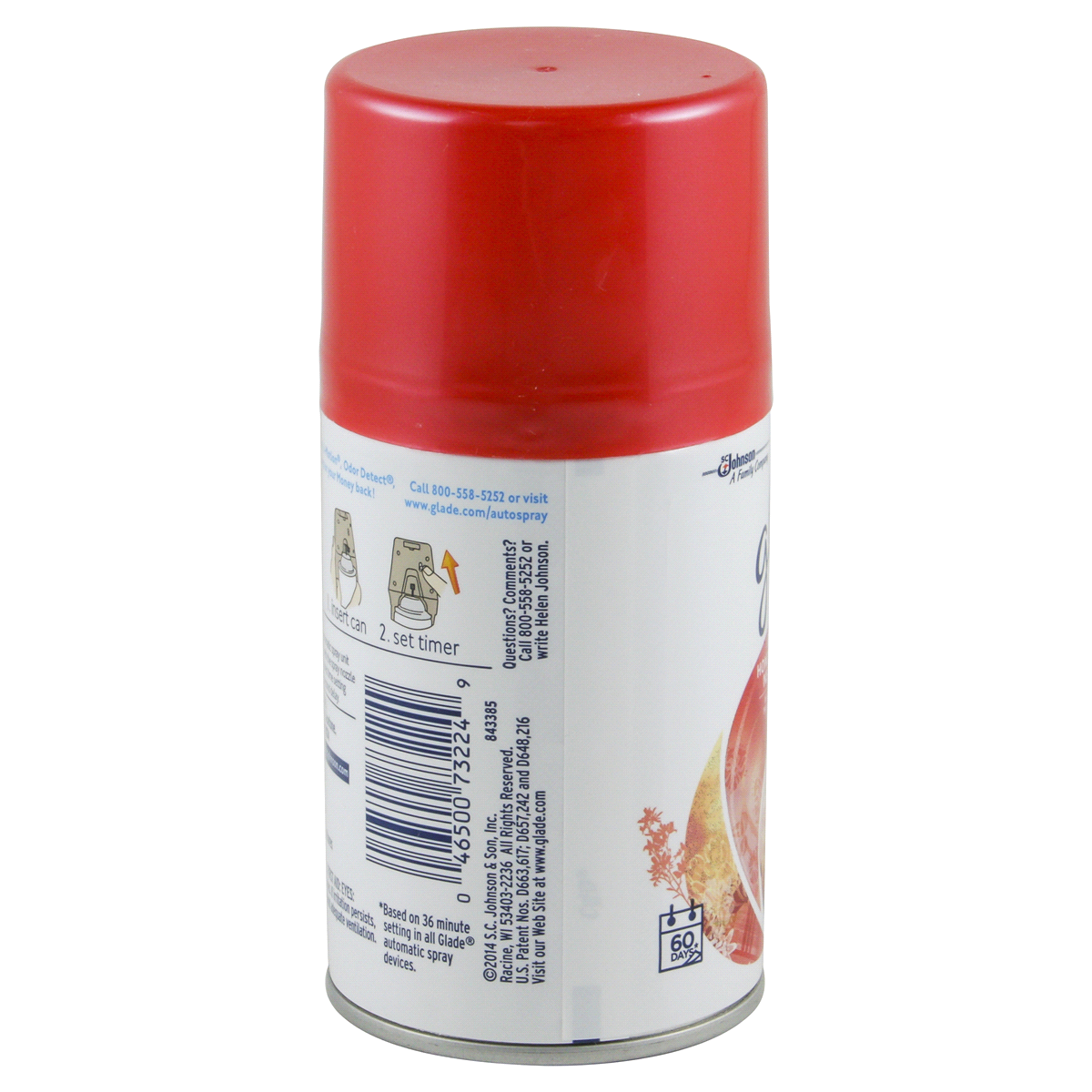 slide 2 of 4, Glade Automatic Spray Refill Red Honeysuckle Nectar, 6.2 oz