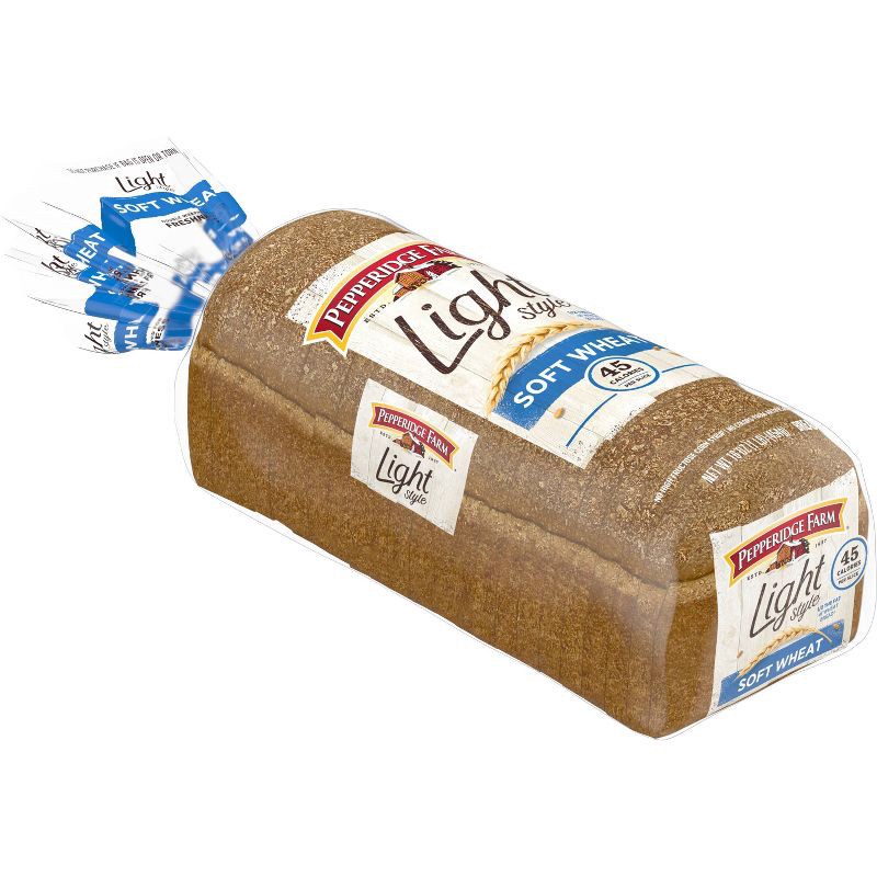 slide 3 of 6, Pepperidge Farm Light Style Soft Wheat Bread - 16oz, 16 oz