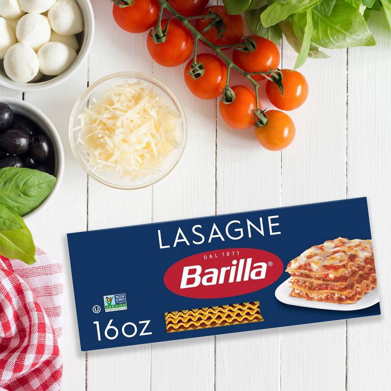 slide 3 of 7, Barilla Wavy Lasagna Pasta - 16oz, 16 oz