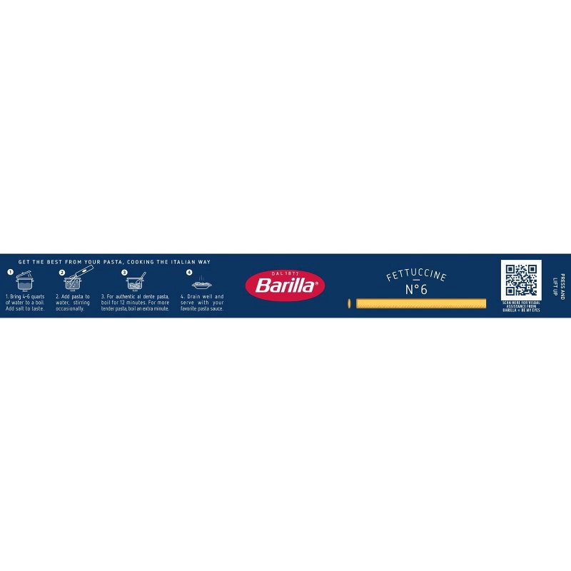 slide 5 of 7, Barilla Fettuccine Pasta - 16oz, 16 oz